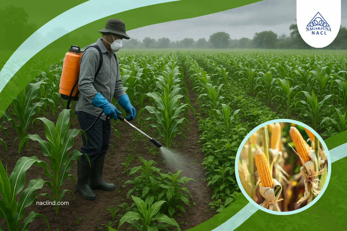 Weed control in maize